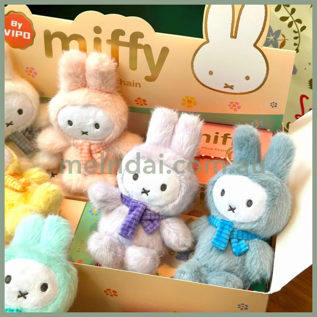 VIPO x Miffy | Plush Keychain Blind Box 13.5cm Approx. Random (Order six to get a complete box)