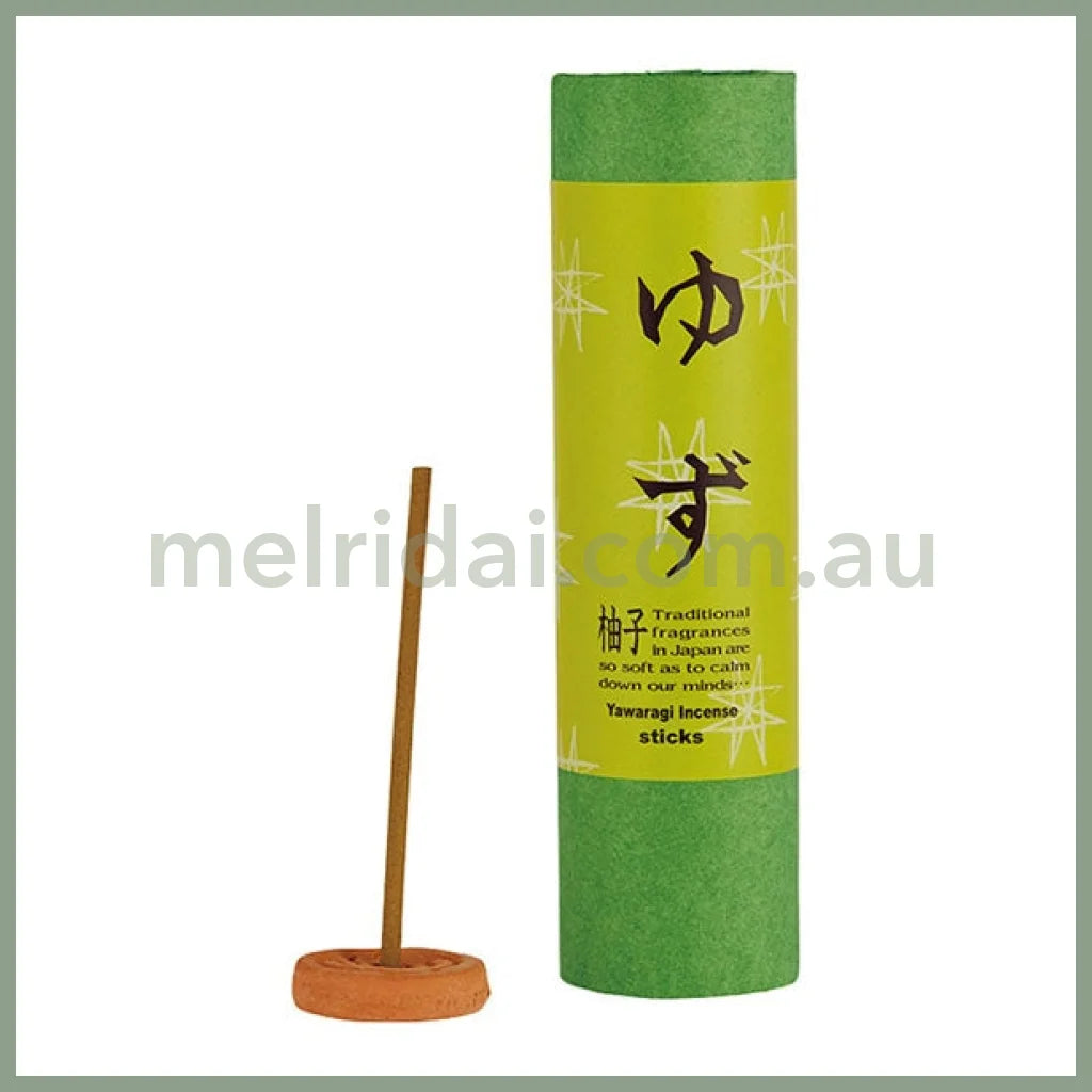 Yawaragi | Japanese Incense Sticks 15+ Yuzu