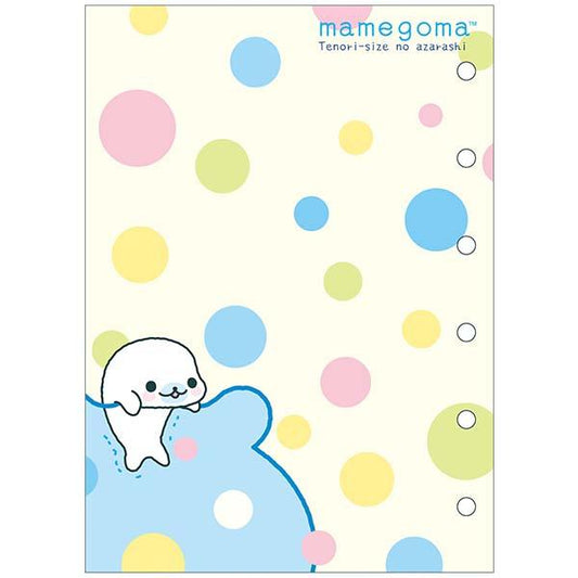 SAN-X | Mamegoma 6 Hole Sticker Binder 155×110×20mm