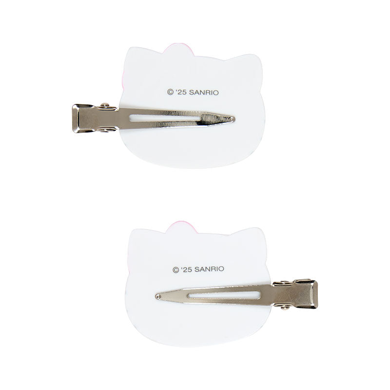 SANRIO | Bangs Clip Hair Clip 2 set 5.6×1×3.4cm (Hello Kitty - Pink)