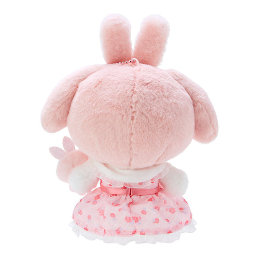 Sanrio | My Melody Plush Keychain Mascot Holder 14×7×19Cm (My Little Treasure) 日本三丽鸥