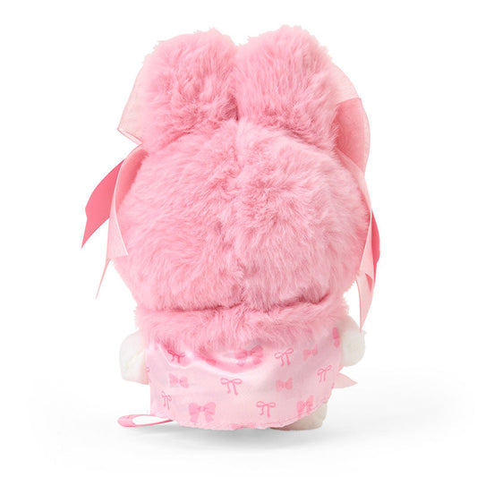 【Limit 1 / customer】SANRIO | Ribbon Princess My Melody Mascot Holder Plush Keychain 10.5×7×18.5cm (Birthday 50th