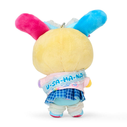 Sanrio | Usahana Mascot Holder Plush Keychain Bag Charm 16.5 x 12.5 x 6.6cm (Academy Kirameki Festival / School