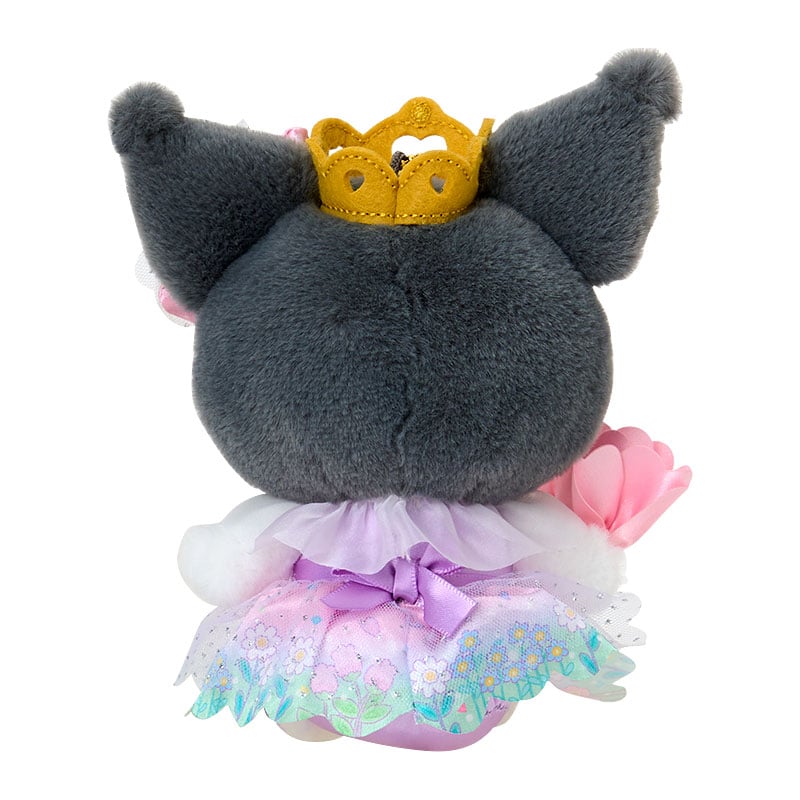 SANRIO | Kuromi Plush Keychain Mascot Holder Bag Charm W11 x H15 x D7.5 cm (Everyone Is The Star! Doki Doki Design)