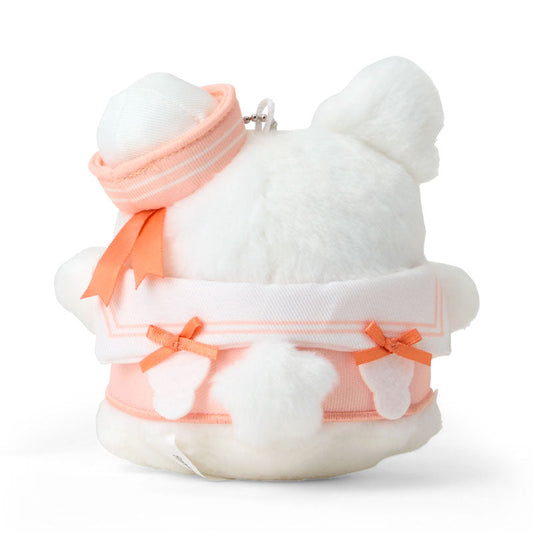 SANRIO | Hanamaru Obake Mascot Holder Plush Keychain Bag Charm 15.2 x 9.9 x 6.5cm (Sailor Collar)