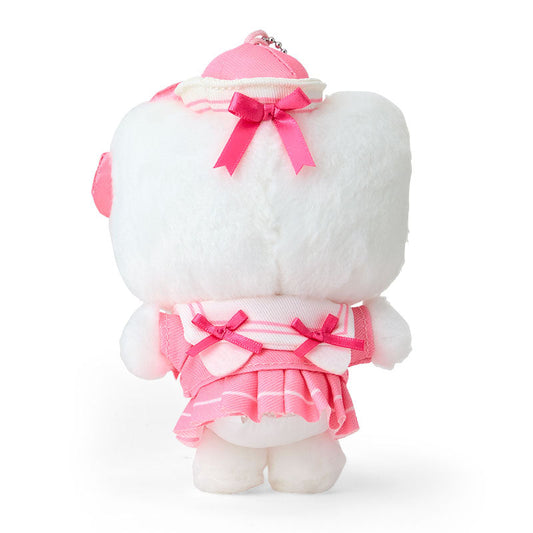 SANRIO | Hello Kitty Mascot Holder Plush Keychain Bag Charm 15.2 x 9.9 x 6.5cm (Sailor Collar)