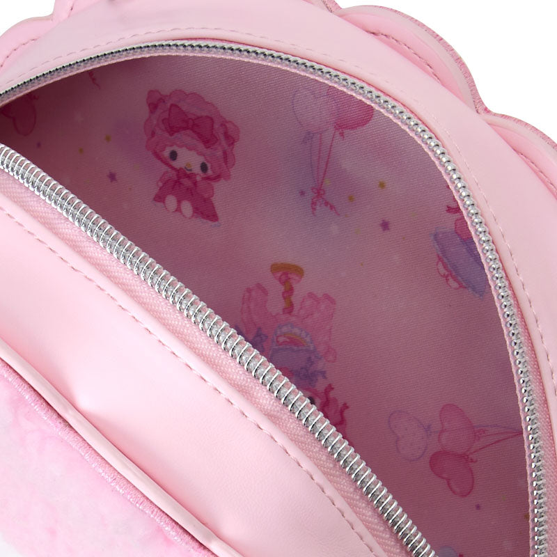 SANRIO | My Sweet Piano Face-shaped Shoulder Bag Crossbody Bag 19×8x16cm (Dreamy Birthday)
