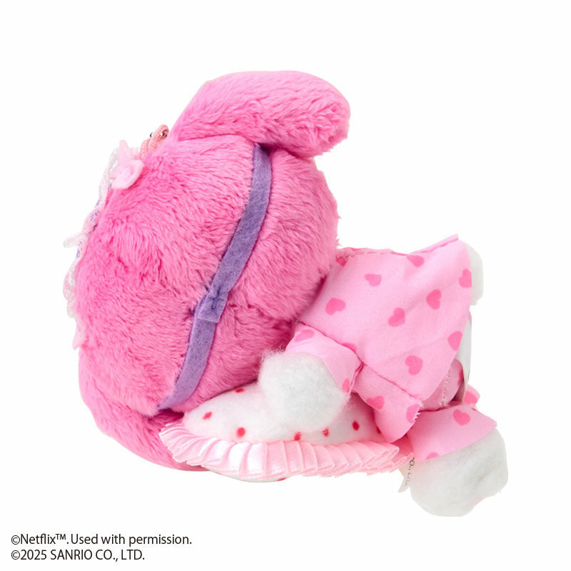 SANRIO | My Melody Sleeping Plush Mascot Holder Keychain Bag Charm W10×D7.5×H11cm (Netflix My Melody & Kuromi)
