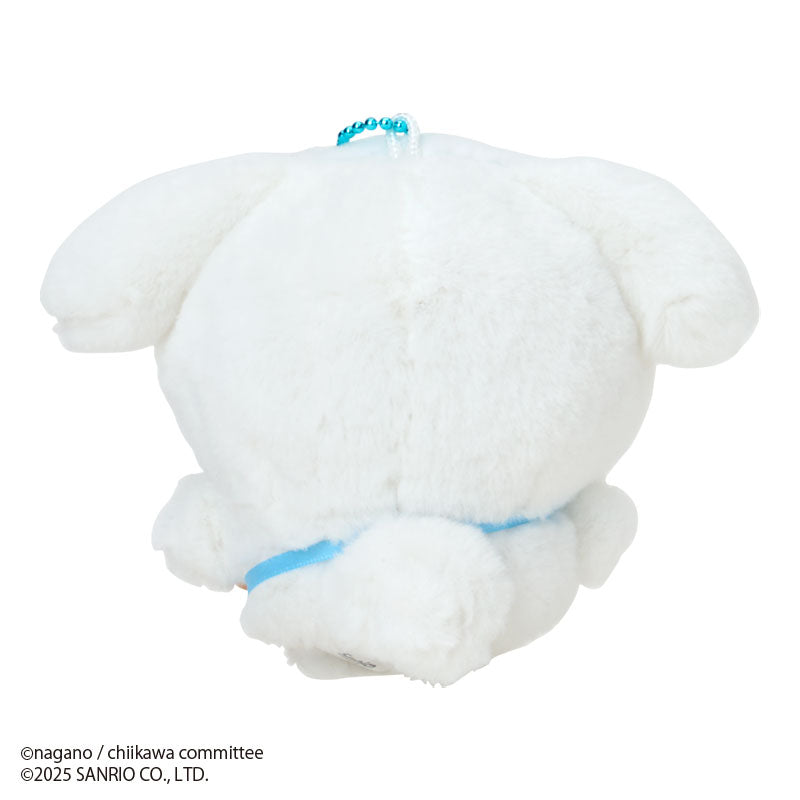 SANRIO x CHIIKAWA | Cinnamoroll Hachiware Mascot Holder Bag Charm Plush Keychain 10×6×12.5cm