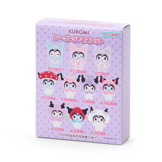 SANRIO | Kuromi Secret Plush Keychain Blind Box 125 x 98 x 31mm (My Deco Bag)(Order 10 For Complete Box)