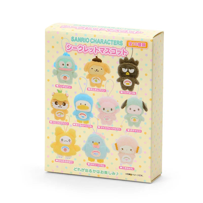 SANRIO | Sanrio Characters Secret Plush Keychain Blind Box 125 x 98 x 31mm (My Deco Bag)(Order 10 For Complete Box)