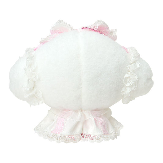 SANRIO | Cogimyun Plush Mascot Holder Keychain Bag Charm 125×80×150mm (White Frill Design)