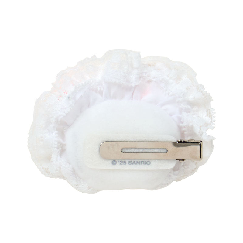 SANRIO | Secret Plush Hair Clip Blind Box 85×20×80mm (White Frill Design)