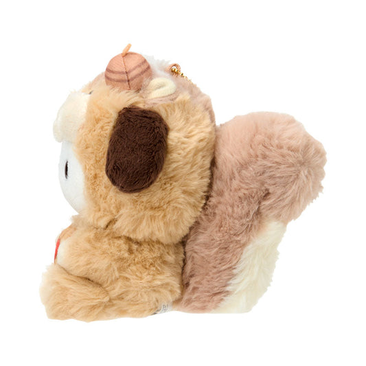 SANRIO | Pochacco Plush Keychain Mascot Holder Bag Charm 135×135×150mm (Fluffy Squirrel)