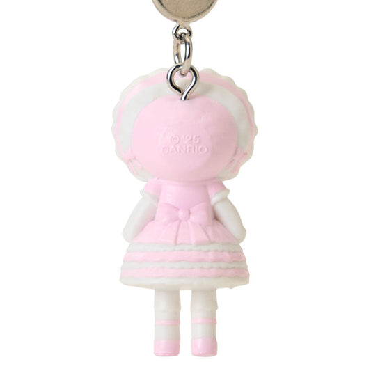 SANRIO | Hello Kitty Lolita Style Pink Lace Strap Phone Charm 26×12×40mm (Sanrio Closet Collection)