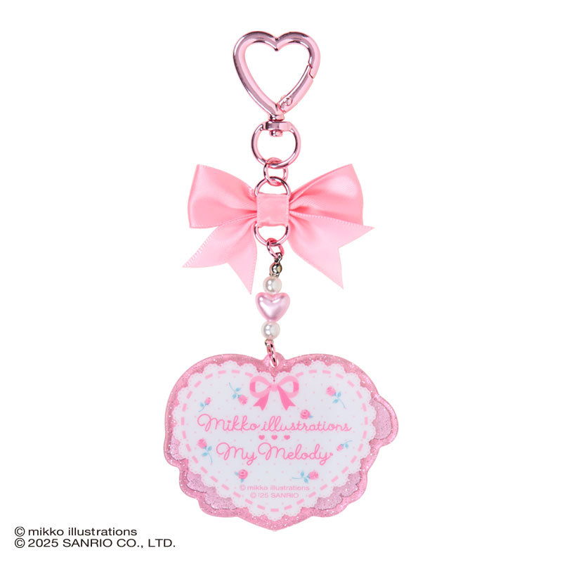 SANRIO x mikko illustrations | My Melody Acrylic Keychain 70×4×50mm