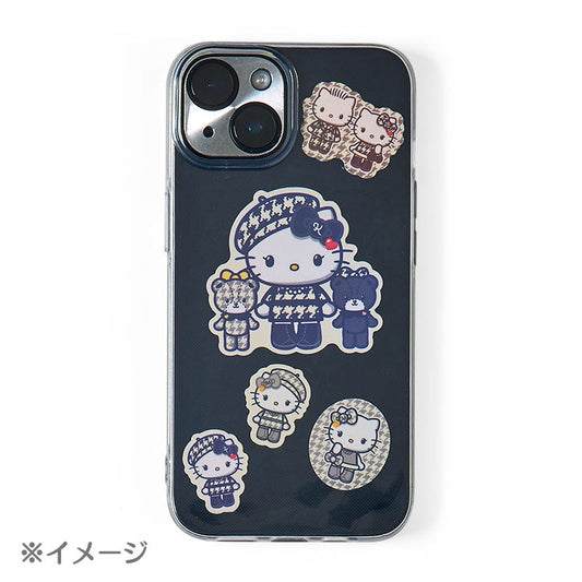 SANRIO | Hello Kitty Sticker 24pcs 100×3×105mm (Monochrome Girly Twin Coordinate)
