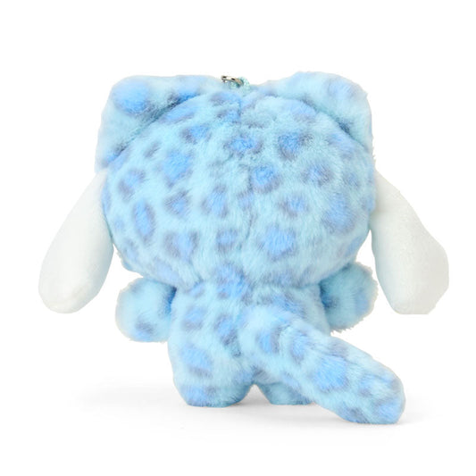 SANRIO | Cinnamoroll Mascot Holder Plush Keychain Bag Charm 90×50×120mm (Leopard Gal Cat)