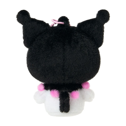 SANRIO | Kuromi Flocky Mascot Holder Keychain Bag Charm 50×45×70mm