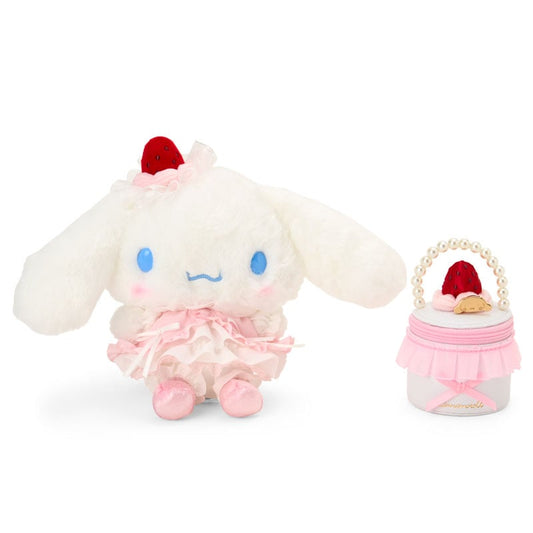 SANRIO | Cinnamoroll Plush Toy & Accessory Case Set 235×120×200mm (Strawberry Shortcake)