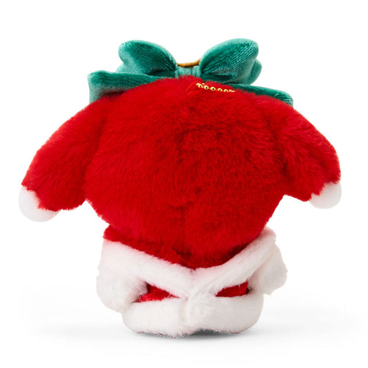 SANRIO | My Melody Mascot Holder Bag Charm Plush Keychain 130×75×100mm (Christmas 2025)