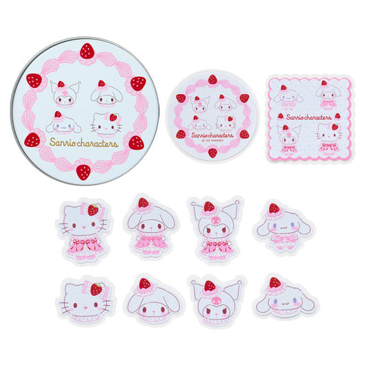 SANRIO | Sticker Set with Case 30 Pieces (Strawberry Shortcake)