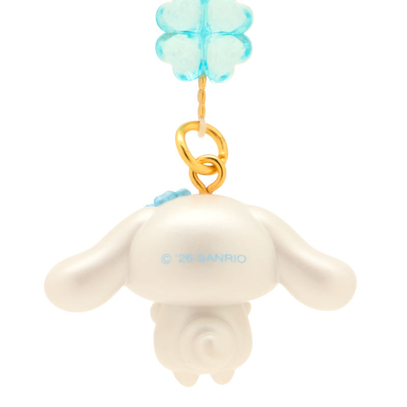 SANRIO | Cinnamoroll Strap 40×18×95mm (Light Blue Clover)
