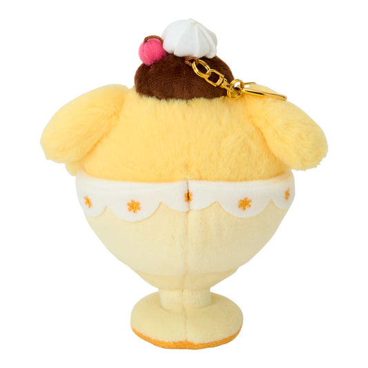 SANRIO | PomPomPurin Pom Pom Purin Mascot Holder Bag Charm Keychain 125x75x150mm (Full And Happy Pudding 30th anniversary)