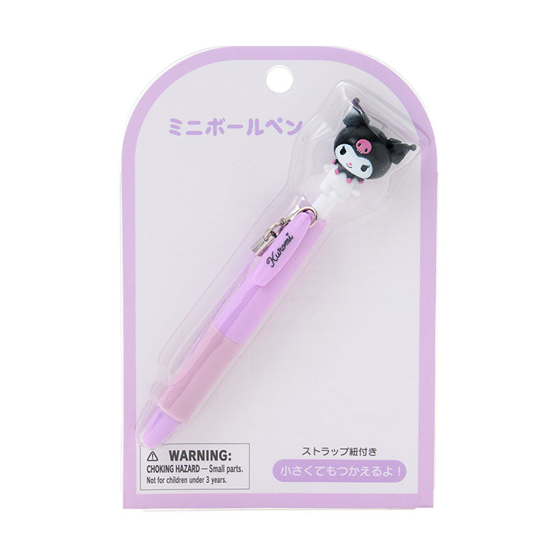 SANRIO | Kuromi Mini Mascot Ballpoint Pen & Keychain 24x15x115mm