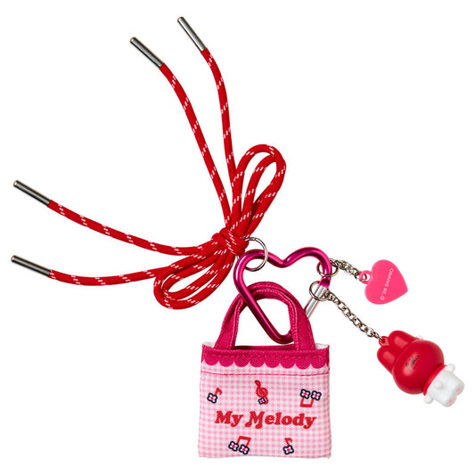SANRIO | My Melody Miniature Keychain Bag Charm (Tote Bag Carabiner Retro Nostalgia)