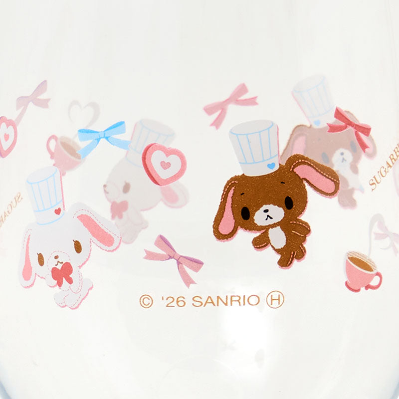 SANRIO | Sugarbunnies Round Glass 75×100mm (Love Sweets)
