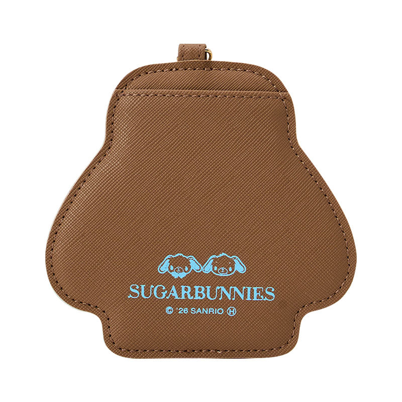 SANRIO | Sugarbunnies Kurousa Die-cut Pass Case Keychain 110×100mm (Love Sweets)