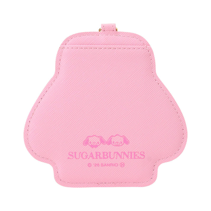 SANRIO | Sugarbunnies Shirousa Die-cut Pass Case Keychain 110×100mm (Love Sweets)