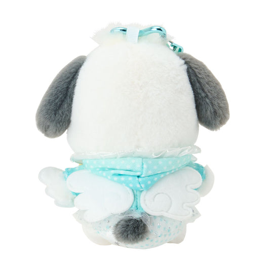 SANRIO | Pochacco Plush Mascot Holder Keychain Bag Charm 115×65×130mm (Sparkling Wish)