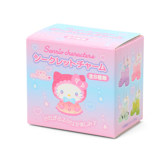 SANRIO | Secret Rain Boot Charm Blind Box 61×57×42mm (Sweet Rain Collection Raincoat)
