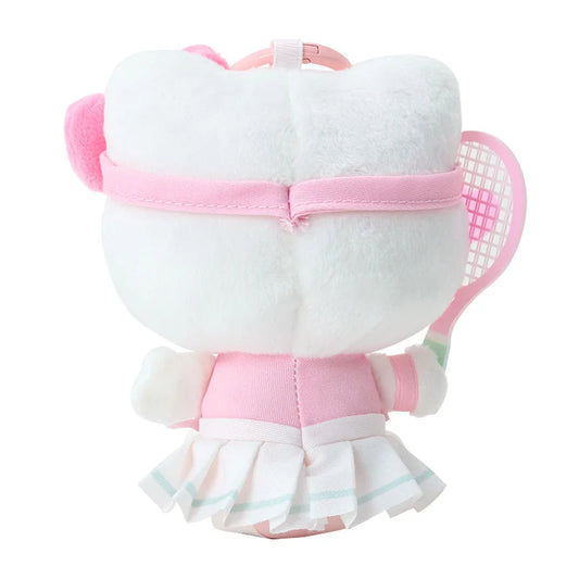 SANRIO | Hello Kitty Mascot Holder Bag Charm Keychain 115x60x140mm (Sanrio Girls's Tennis Club)