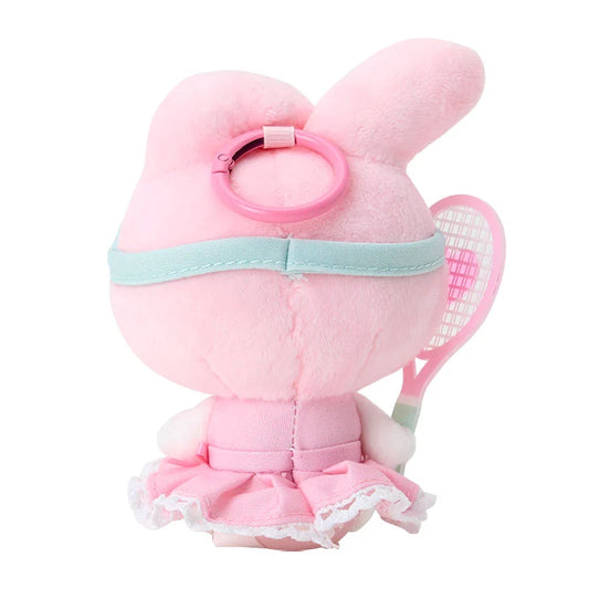 SANRIO | My Melody Mascot Holder Bag Charm Keychain 115x60x140mm (Sanrio Girls's Tennis Club)