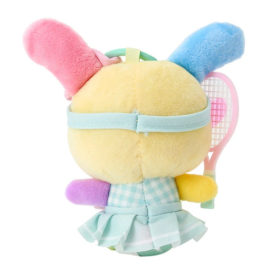SANRIO | Usahana Mascot Holder Bag Charm Keychain 115x60x140mm (Sanrio Girls's Tennis Club)
