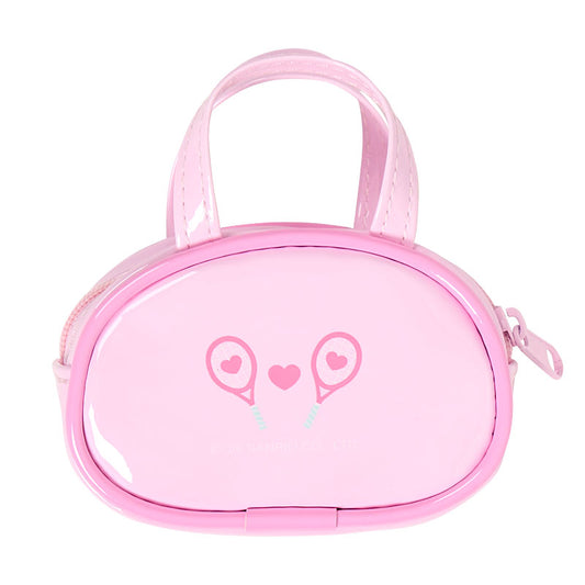 SANRIO | My Melody Mini Boston-Style Pouch Bag Charm 90x35x100mm (Sanrio Girls's Tennis Club)