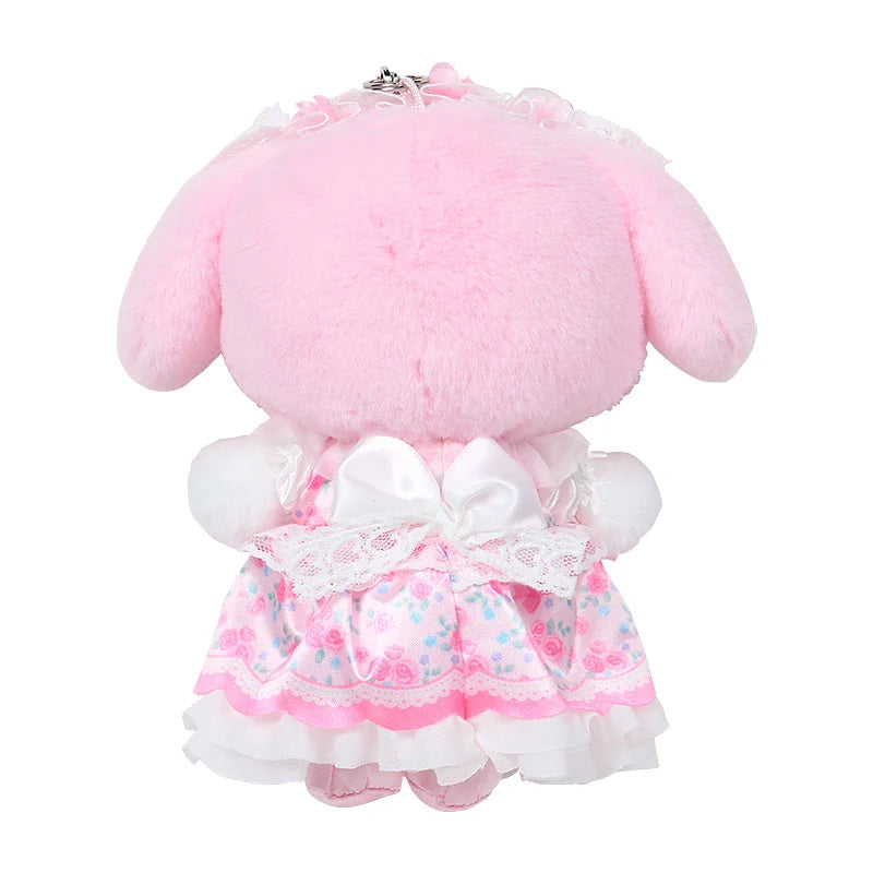 SANRIO | My Melody Frills Lace Dress Mascot Holder Bag Charm Keychain 80×30×15mm (Fairy Tale Party)