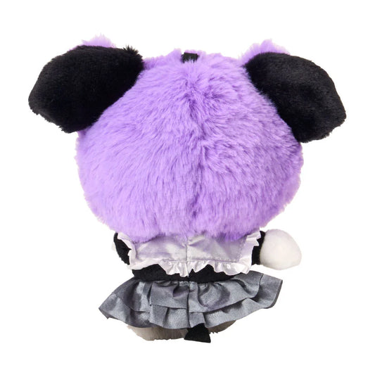 SANRIO | Kuromi Mascot Holder Bag Charm Keychain Casual 200×100×80mm (All Black Kuromi Mode)