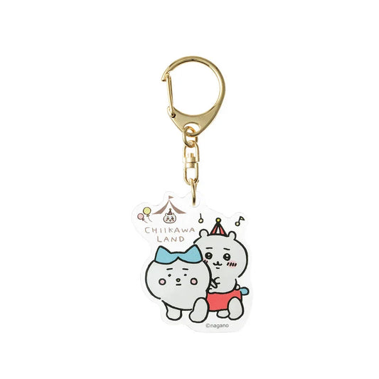 【Made In Japan】Chiikawa | Acrylic Keychain H95 X W42Mm 吉伊卡哇 游乐园系列