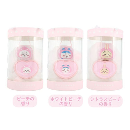 Shobido | Chiikawa Bath Time Gift Set Ball & Sponge (Hachiware Peach)
