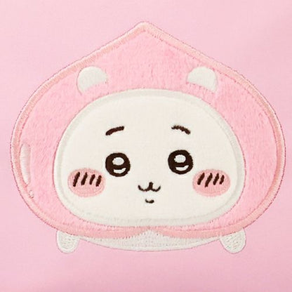 CHIIKAWA x SHOBIDO | Peach Series Square Pouch W130×H130×D40mm (Chiikawa)