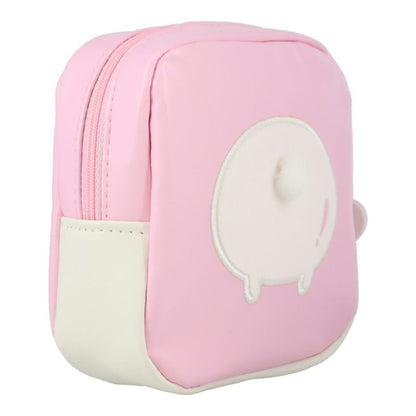 CHIIKAWA x SHOBIDO | Peach Series Square Pouch W130×H130×D40mm (Chiikawa)