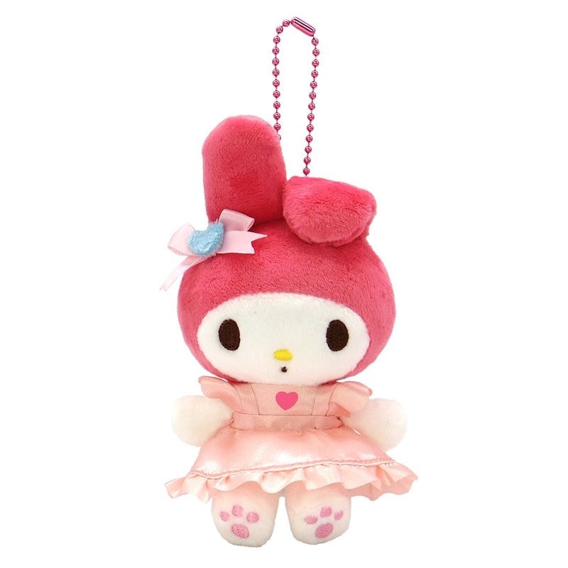 SANRIO | My Melody Apron Pink Mascot Holder Plush Keychain Bag Charm 12cm (50th Collection)