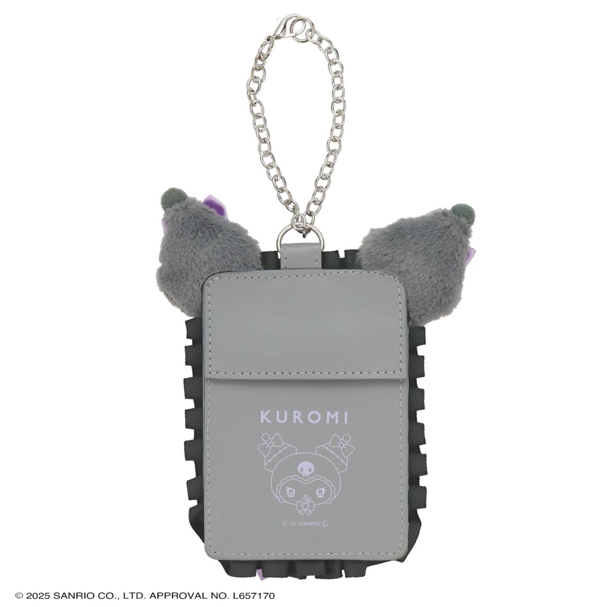 SANRIO | Kuromi Card Case Card Holder Keychain 150×135×25ｍm (Angel and Little Devil)
