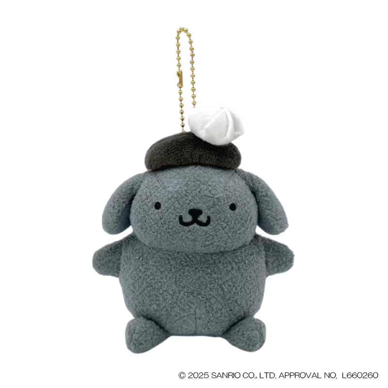 SANRIO | Pompompurim Sesame Mascot Holder Bag Charm Keychain 100x80x115mm (30th Anniversary)