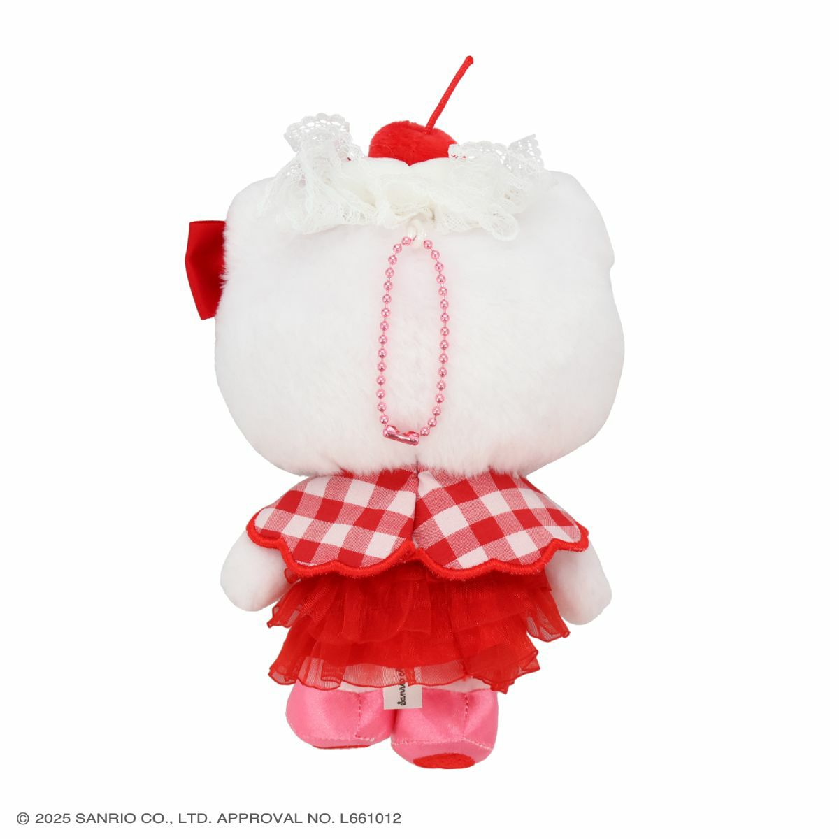 SANRIO | Hello Kitty Mascot Charm Bag Charm Keychain 190x70x50mm (Whip Cherry Series)