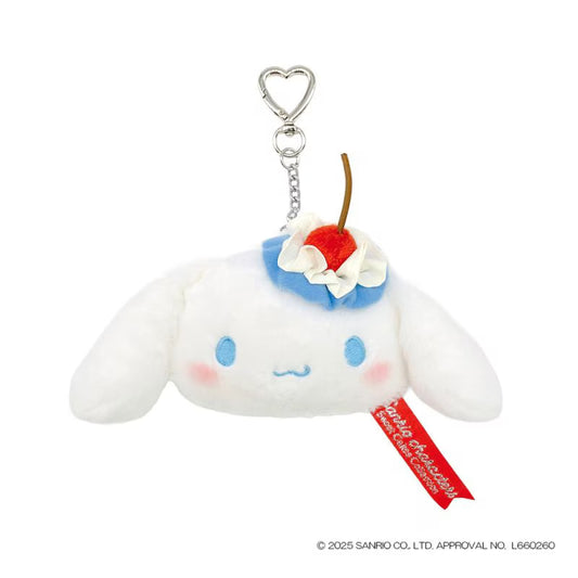SANRIO | Cinnamoroll Mini Pouch Mini Carabiner 100x80x55mm (Sky Blue Cherry Cake)